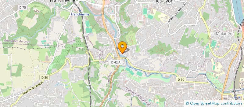 localisation de l'entreprise CATALLI-VELOSO  IRIGNY