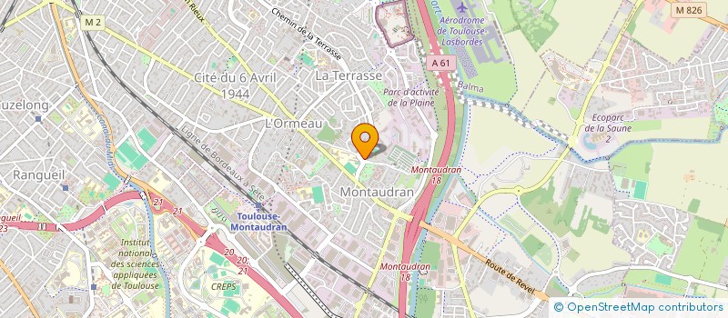 localisation de l'entreprise CATALOCA à TOULOUSE