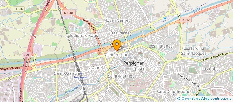 localisation de l'entreprise CATALOGNE DE DISTRIBUTION  PERPIGNAN