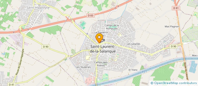 localisation de l'entreprise CATALOGNE MATERIEL  SAINT-LAURENT-DE-LA-SALANQUE