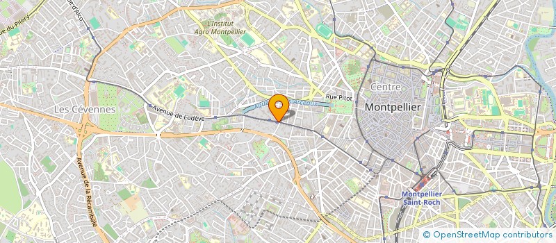 localisation de l'entreprise CATALOGNE TRAVAUX à MONTPELLIER