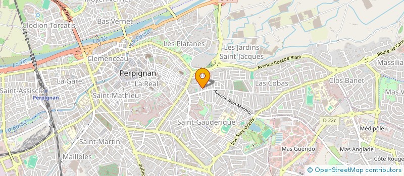 localisation de l'entreprise CATALOGNE VERTE à PERPIGNAN