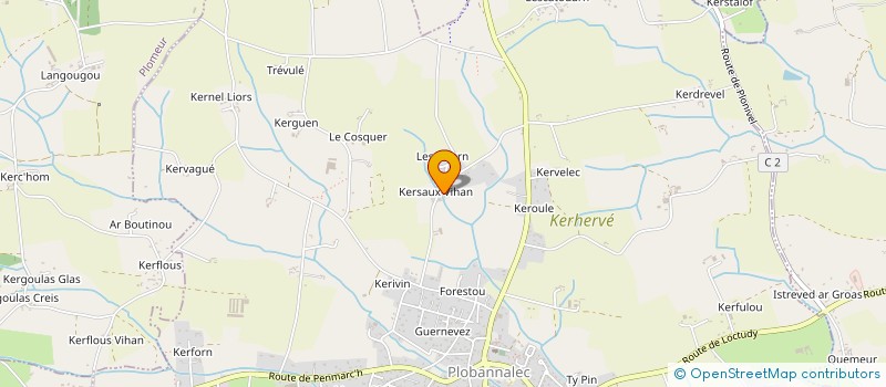 localisation de l'entreprise CATALONIA  PLOBANNALEC-LESCONIL