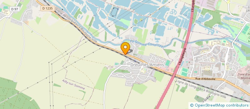 localisation de l'entreprise CATALONIA DE L'ANGEL  DREUIL-LES-AMIENS