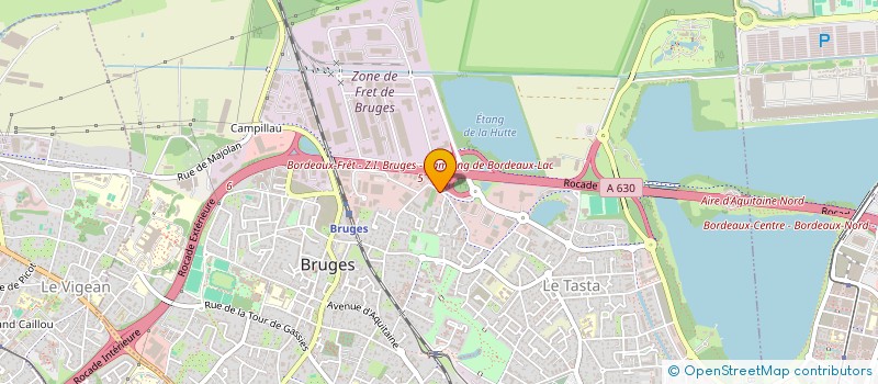 localisation de l'entreprise CATALOUNGE  BRUGES