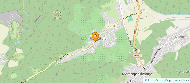 localisation de l'entreprise CATALPA  PIERREVILLERS