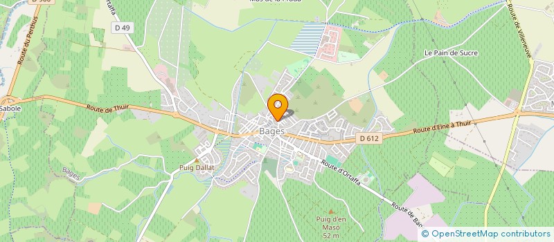 localisation de l'entreprise CATALUNYA à BAGES