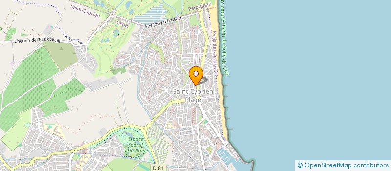 localisation de l'entreprise CATALUNYA AGENCY  SAINT-CYPRIEN