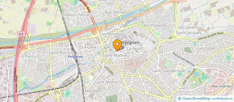 localisation de l'entreprise CATALVEN à PERPIGNAN