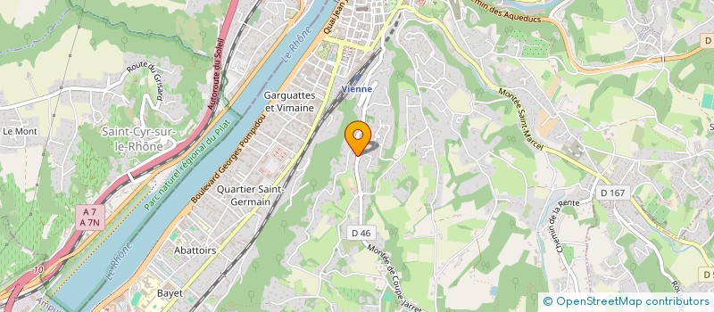 localisation de l'entreprise CATALYS BY V à VIENNE