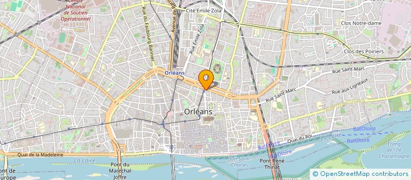 localisation de l'entreprise CATALYSE  ORLEANS