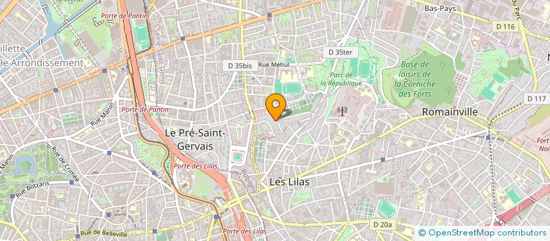 localisation de l'entreprise CATALYSE à PANTIN