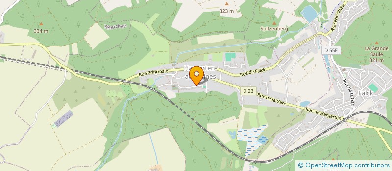 localisation de l'entreprise CATALYST  REMERING