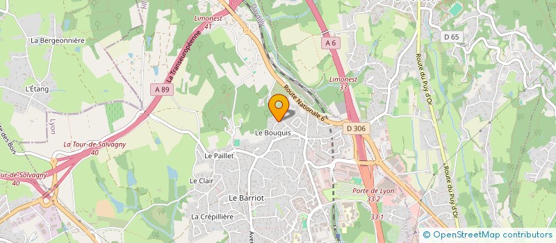 localisation de l'entreprise CATALYST IMMOBILIER  DARDILLY