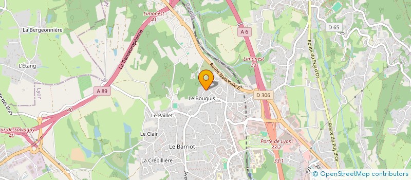 localisation de l'entreprise CATALYST PARTNERS  DARDILLY