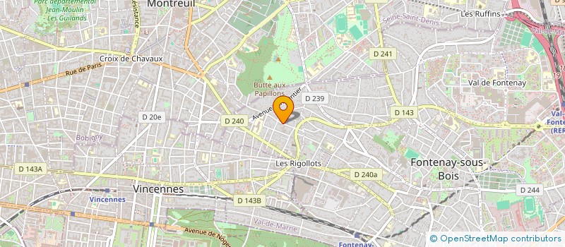 localisation de l'entreprise CATALYSTIK à FONTENAY-SOUS-BOIS