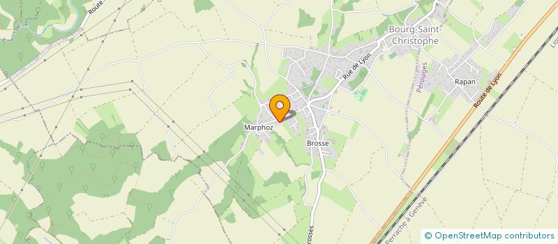 localisation de l'entreprise CATAMAGA  MEXIMIEUX