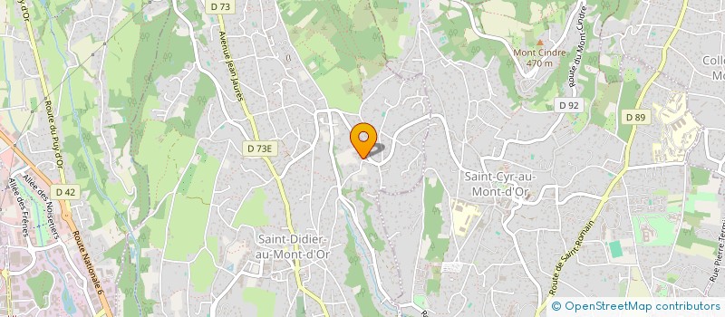 localisation de l'entreprise CATAMARAND  SAINT-DIDIER-AU-MONT-D'OR