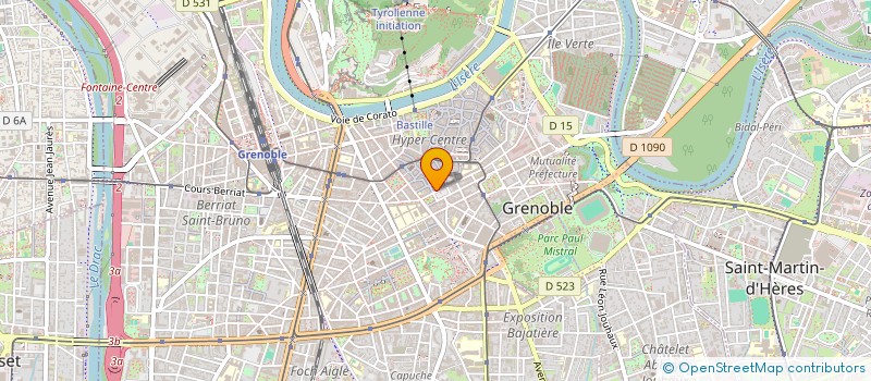 localisation de l'entreprise CATANE IMMOBILIER  GRENOBLE