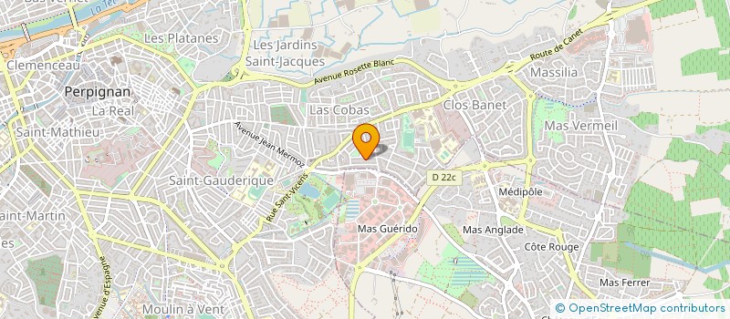 localisation de l'entreprise CATANEWS  PERPIGNAN