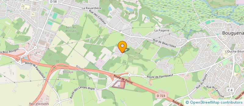 localisation de l'entreprise CATANIA à BOUGUENAIS