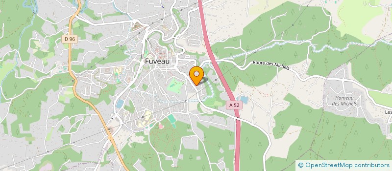 localisation de l'entreprise CATANZARO MAUREL  FUVEAU