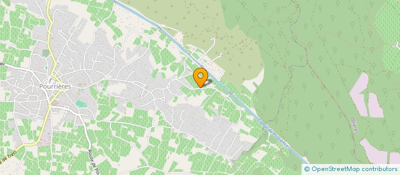 localisation de l'entreprise CATARAN  POURRIERES