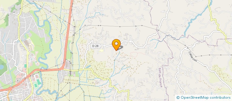 localisation de l'entreprise CATARENT MARTINIQUE  LE LAMENTIN