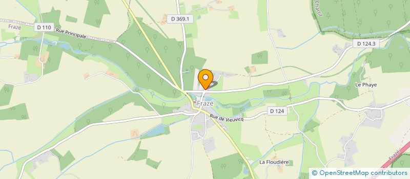 localisation de l'entreprise CATASTROFLUX à FRAZE