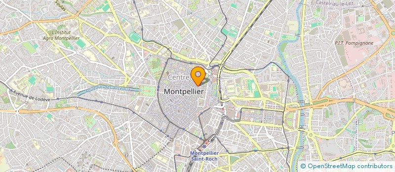 localisation de l'entreprise CATAVANA à MONTPELLIER