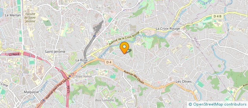 localisation de l'entreprise CATB à MARSEILLE