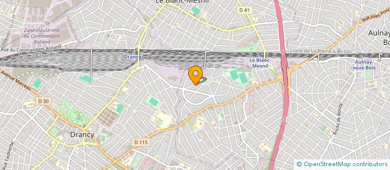 localisation de l'entreprise CATBAT à LE BLANC-MESNIL