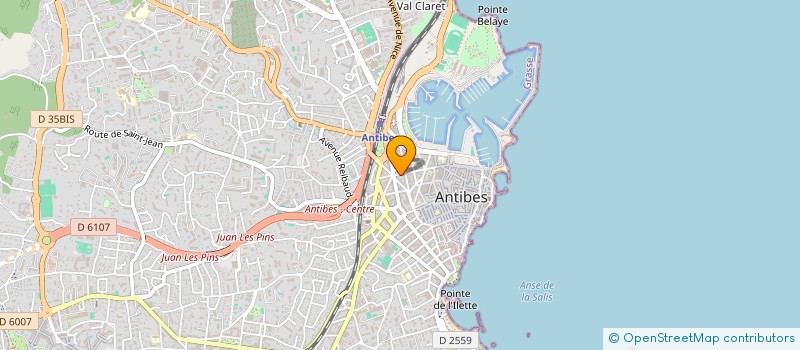 localisation de l'entreprise CATCH&GRILL'EASE à ANTIBES