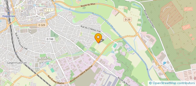 localisation de l'entreprise CATCH'MI  HAGUENAU