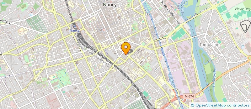 localisation de l'entreprise CATCHA  NANCY