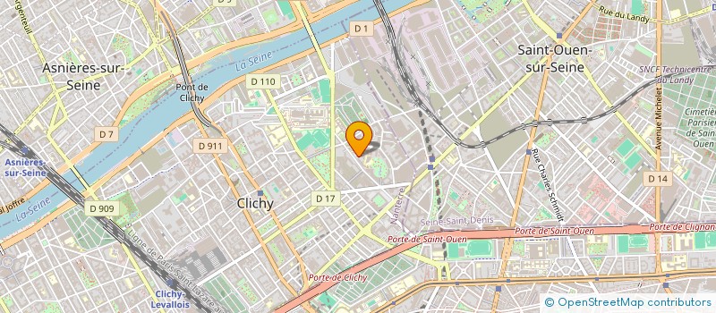 localisation de l'entreprise CATCHCAR à CLICHY
