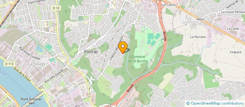localisation de l'entreprise CATE PLANET à FLOIRAC