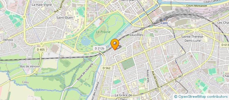 localisation de l'entreprise CATEF 1971 à CAEN