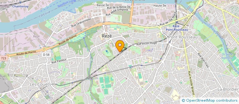 localisation de l'entreprise CATEGORIE LIBRE à REZE