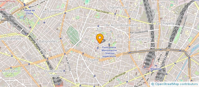 localisation de l'entreprise CATEL  PARIS