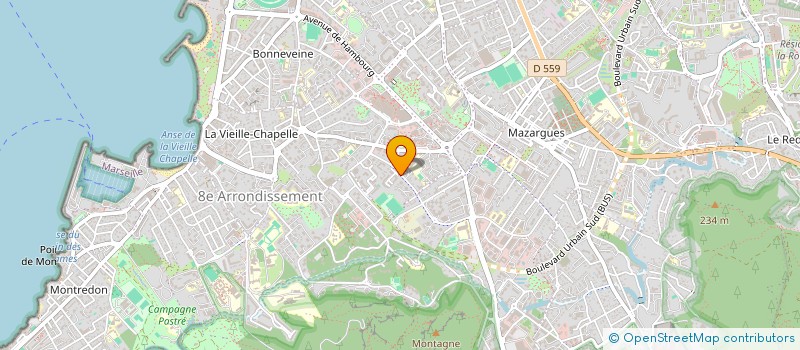 localisation de l'entreprise CATEL à MARSEILLE