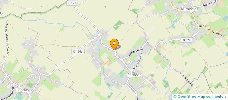 localisation de l'entreprise CATEL BRUNO  SAMEON