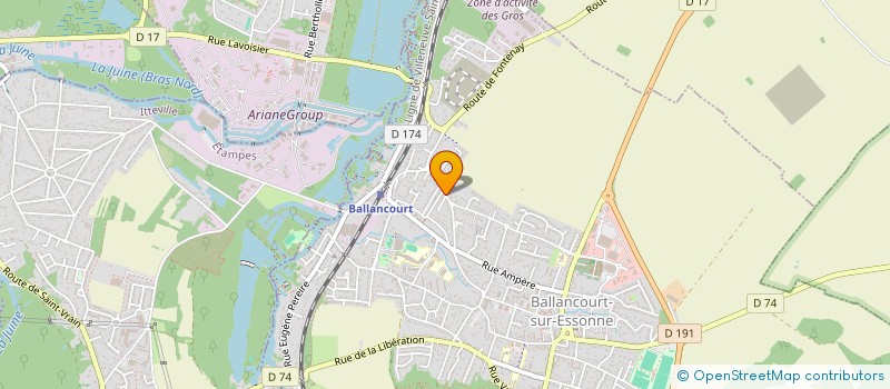 localisation de l'entreprise CATELEC à BALLANCOURT-SUR-ESSONNE