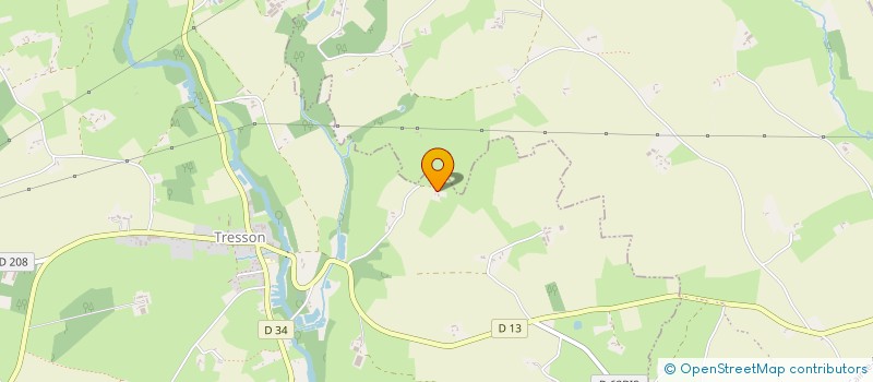 localisation de l'entreprise CATELIE  TRESSON