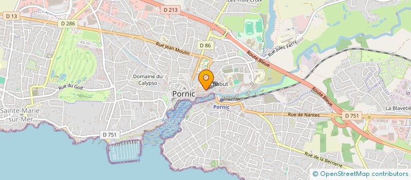 localisation de l'entreprise CATELO à PORNIC