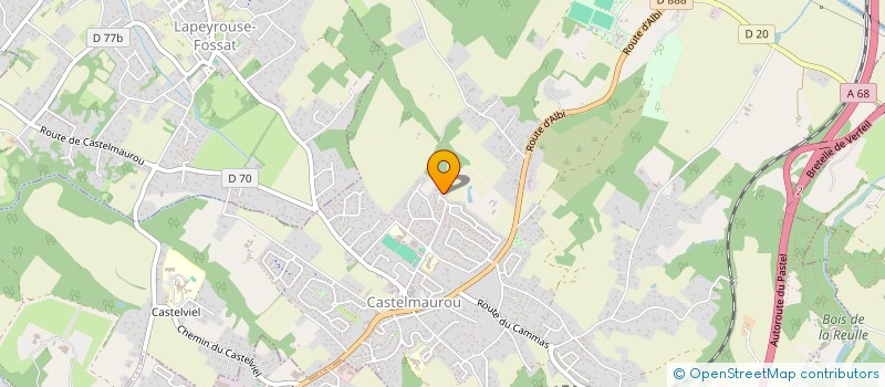 localisation de l'entreprise CATEMA  CASTELMAUROU