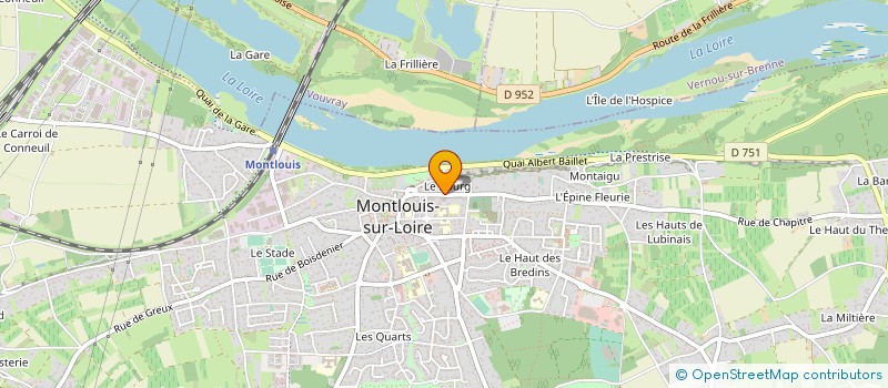 localisation de l'entreprise CATEMA à MONTLOUIS-SUR-LOIRE