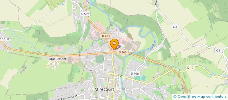 localisation de l'entreprise CATEMIRECOURT à MIRECOURT