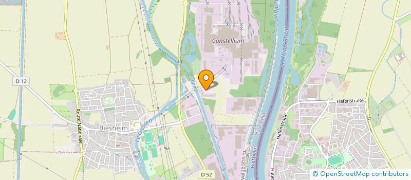 localisation de l'entreprise CATENA  BIESHEIM