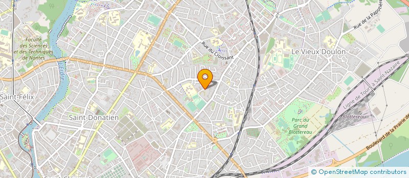 localisation de l'entreprise CATEO à NANTES